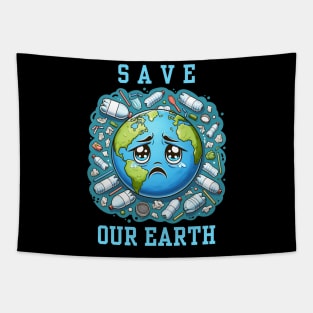 SAVE OUR EARTH Tapestry