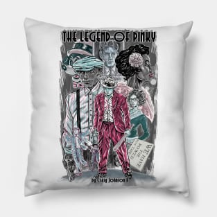 The Legend of Pinky - Book Cover Pillow