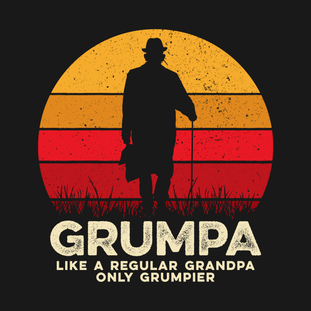 Grumpa Like a Regular Grandpa Only Grumpier by luisharun