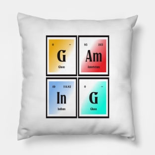 Gaming | Periodic Table of Elements Pillow