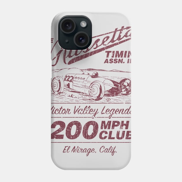 Russetta Timing Association 1939 Phone Case by JCD666