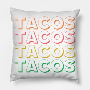 TACOS TACOS Pillow