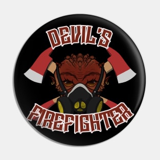 Devil's Firefighter Pin