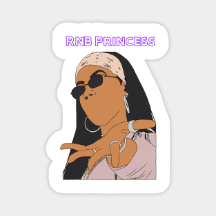 RnB Princess Aaliyah Magnet