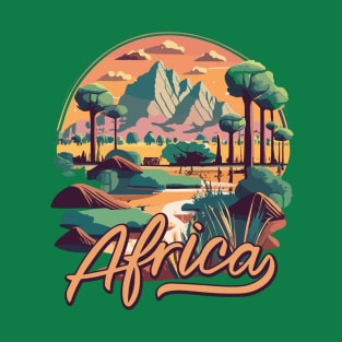 Beautiful African Landscape T-Shirt