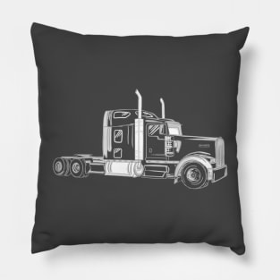 Kenworth truckdriver Pillow