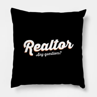 Realtor Pillow