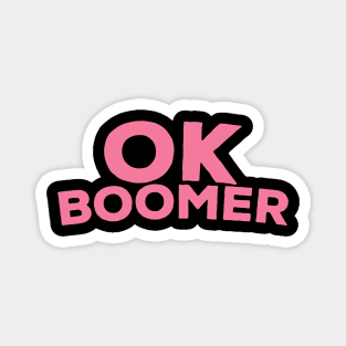 Ok Boomer Meme Magnet