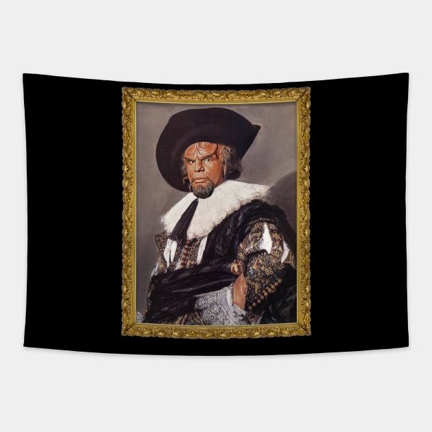 Renaissance Klingon Tapestry by creativespero