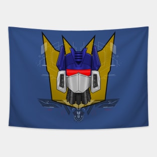 Soundwave Bust Tapestry