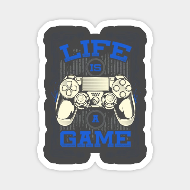 Life is a Game Magnet by XXII Designs