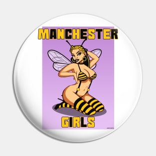 Manchester girls, Manchester bee, Manchester honey Pin