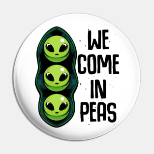 Vegan Peas Pin