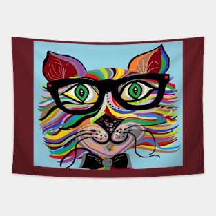 Very Cool Cat Tapestry