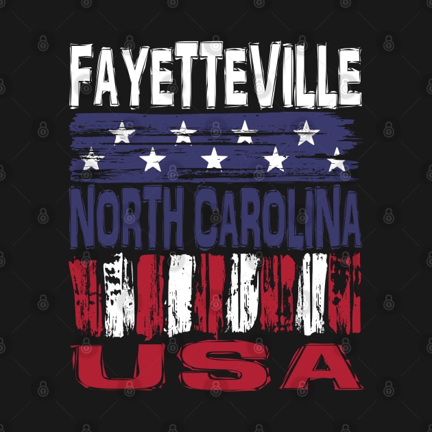 Fayeteville North Carolina USA T-Shirt by Nerd_art