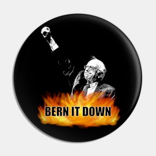 Bern It Down Pin