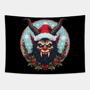 Krampus Ugly Christmas Sweater Tapestry