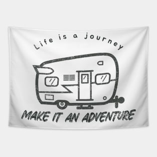 Life is a Journey, Make it an Adventure Tapestry