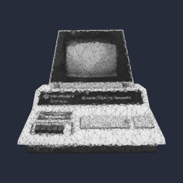 Low Poly Commodore Computer by TRIME