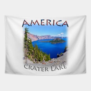 America - Oregon - Crater Lake Tapestry