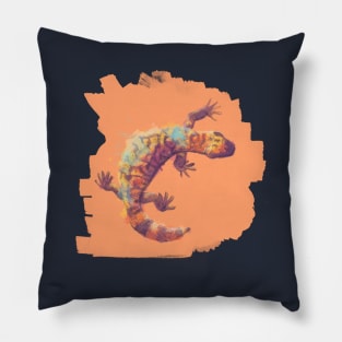 Sculpted By The Sand - Gila Monster Pillow