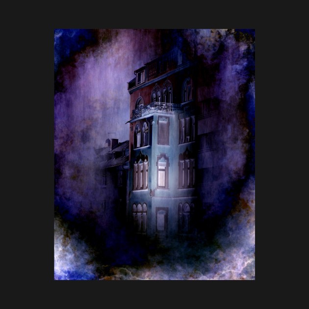 The Haunted House Halloween Kids T Shirt Teepublic