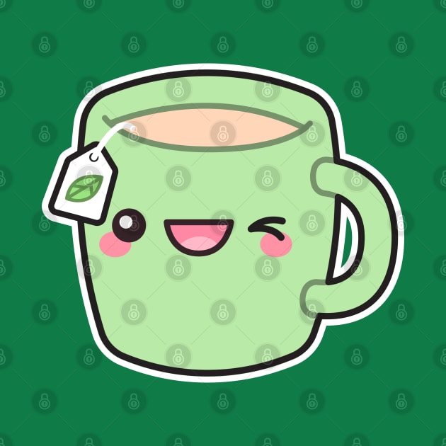 Cute Tea Cup by Gi.illust