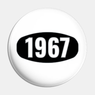 1967 hockey team Pin