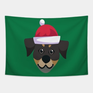 Funny Rottweiler Dog Christmas 2020 Dog Lover Christmas Tapestry