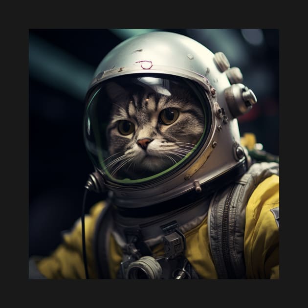 Astronaut Cat in Space - Brazilian Shorthair by Merchgard