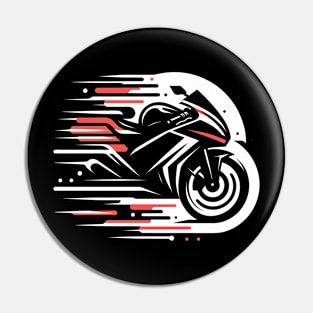 Supersport Motorbike Pin