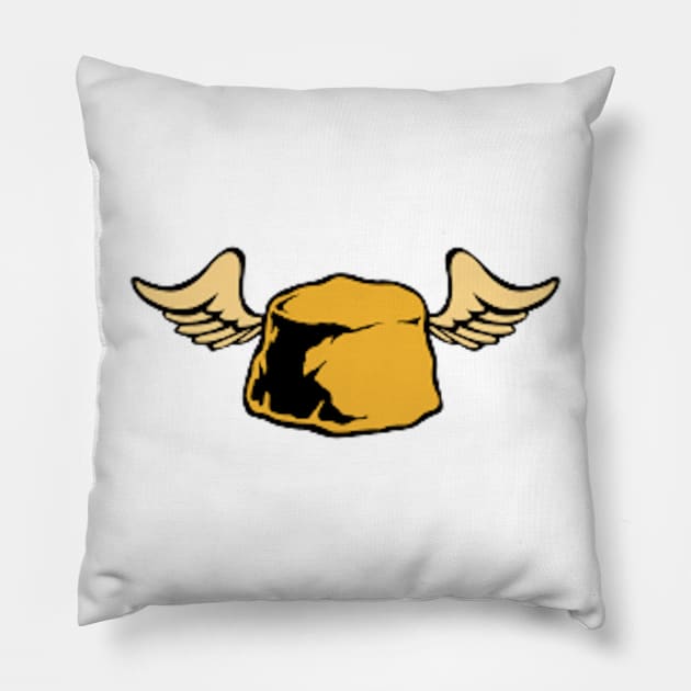 Air Biscuits Pillow by JakefromLarsFarm