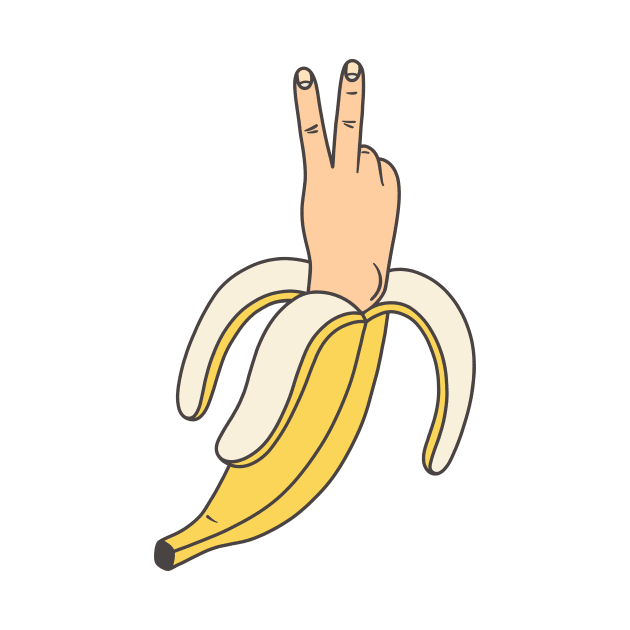 Banana hand by Louis16art