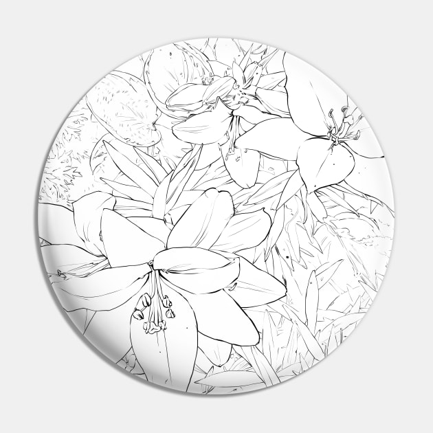 Asiatic Lilies Pin by WendiStrangFrost