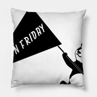 Panda's Fun Friday Pillow