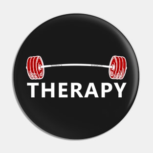 Lifting is my Therapy Pin