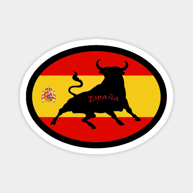 Spanish Bull Magnet by autopic