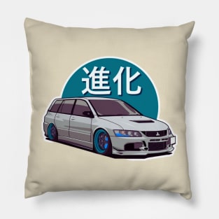 jdm mini van Pillow