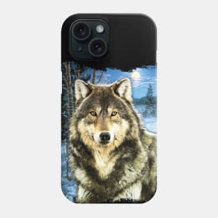 Winter Wolf Phone Case