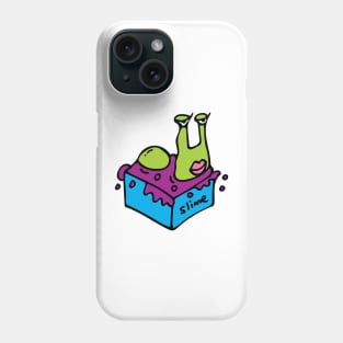 A SLUG TAKING A SLIME BATH (FROM MY BOOK 'HORRID HORATIA' BY CLIFFORD JAMES HAYES) Phone Case