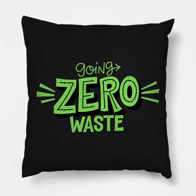 Going Zero Waste - Gift For Environmentalist, Conservationist - Global Warming, Recycle, It Was Here First, Environmental, Owes, The World Pillow by Famgift