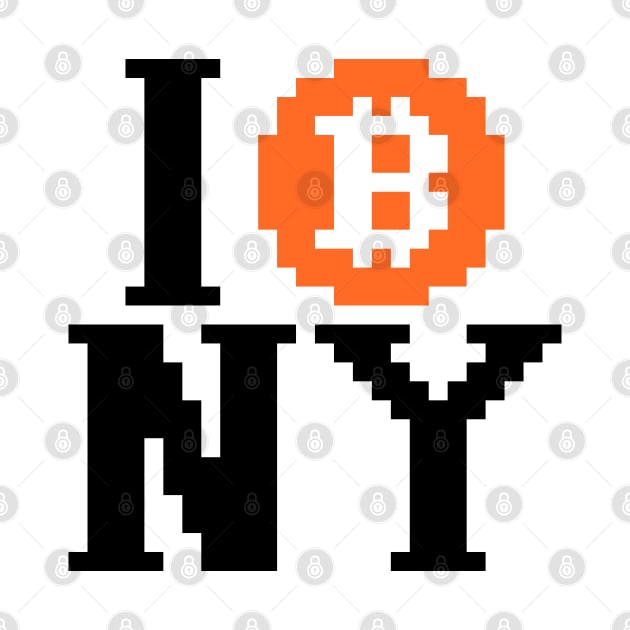 I Bitcoin NY by CyberRex