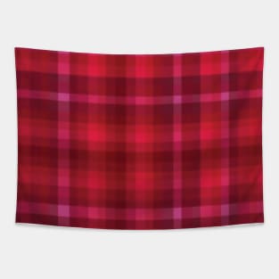 Valentine Plaid Tapestry