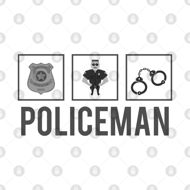 Policeman Job Sticker by Suprise MF