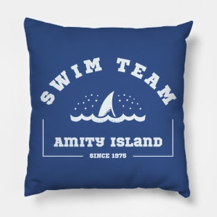 Amity Island Swim Team Original Fan Art Pillow