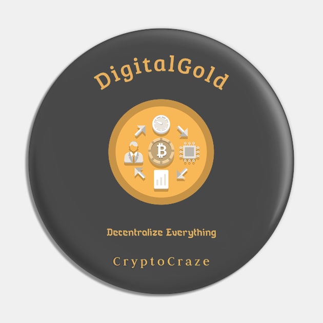 Digital gold decentralize everything crypto craze finance Pin by bestplanetbuyers