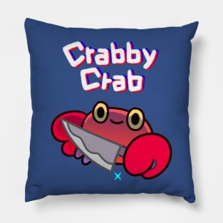 Crabby crab - 2 Pillow