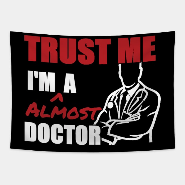 Trust me   i'm a doctor Tapestry by mazurprop