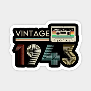 Vintage 1943 Limited Cassette Magnet