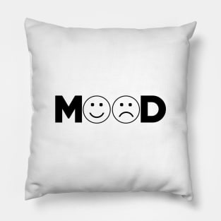 Mood Good or bad Pillow